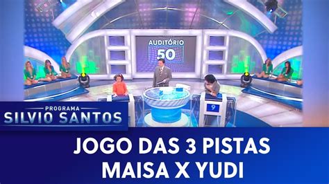 jogo das 3 pistas silvio santos